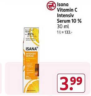 Isana Vitamin C Intensiv Serum 10 % 30 ml