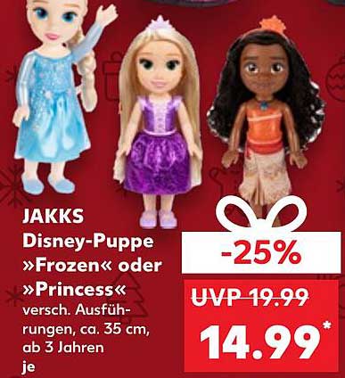 JAKKS Disney-Puppe »Frozen« oder »Princess«