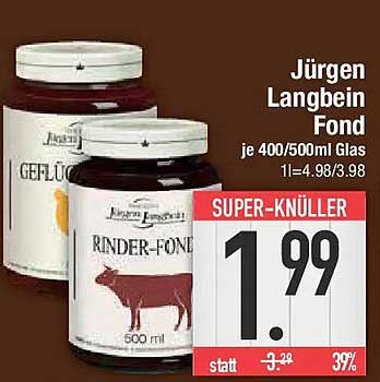 Jürgen Langbein Fond je 400/500ml Glas