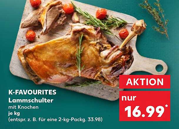 K-Favourites Lammschulter mit Knochen