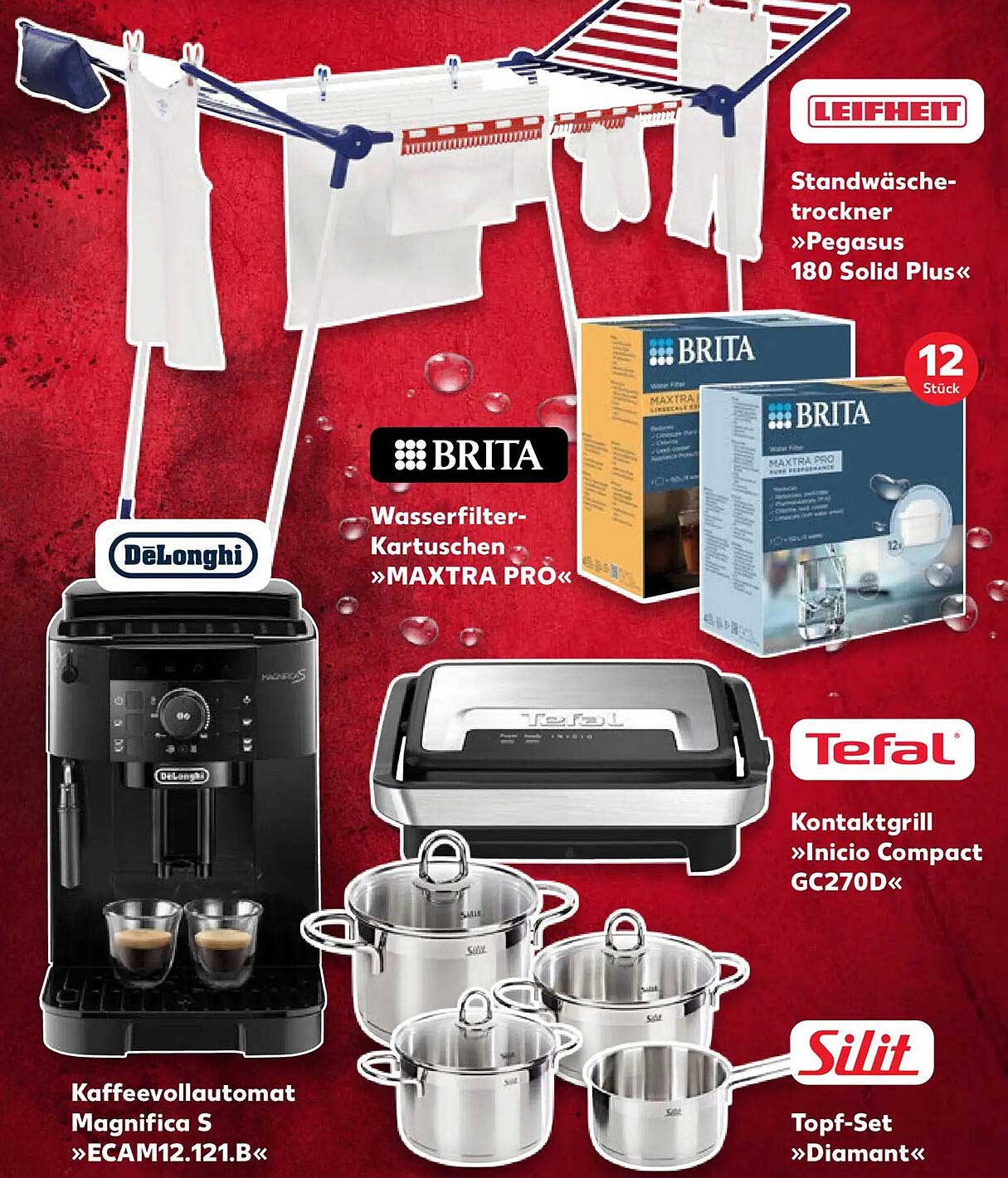 Kaffeevollautomat Magnifica S »ECAM12.121.B«