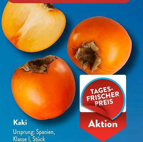 Kaki - Frische aus Spanien, Klasse I, Stück