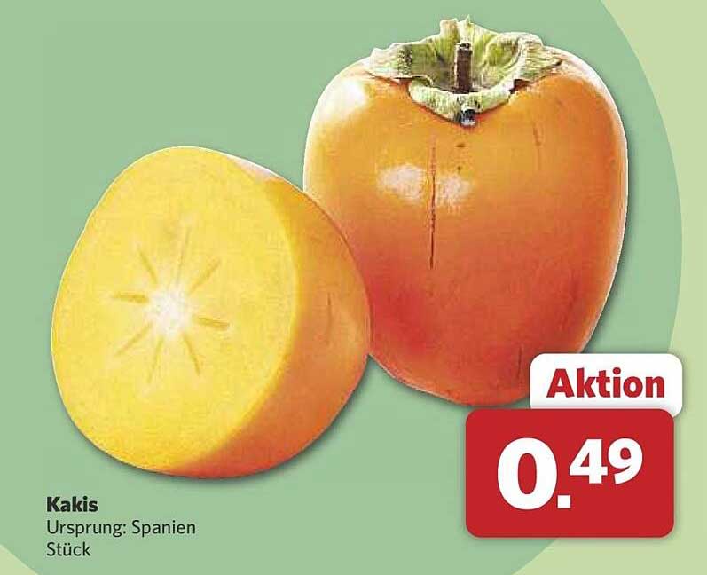 Kakis Stück aus Spanien