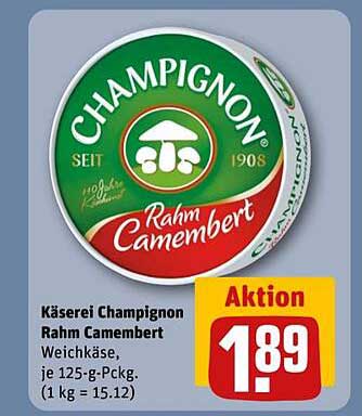 Käseerei Champignon Rahm Camembert