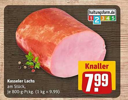Kasseler Lachs am Stück