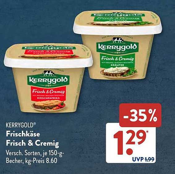 KERRYGOLD® Frischkäse Frisch & Cremig 150 g