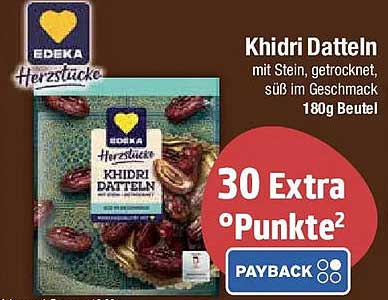 Khidri Datteln mit Stein, getrocknet, süß im Geschmack – 180g Beutel