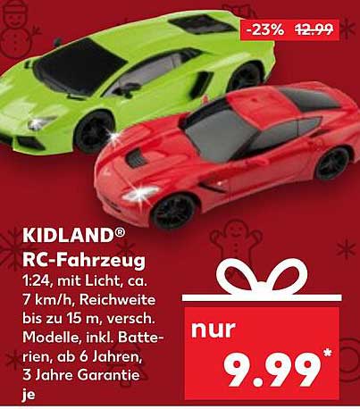 KIDLAND® RC-Fahrzeug 1:24 – Spaß garantiert!