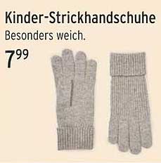 Kinder-Strickhandschuhe - Besonders weich