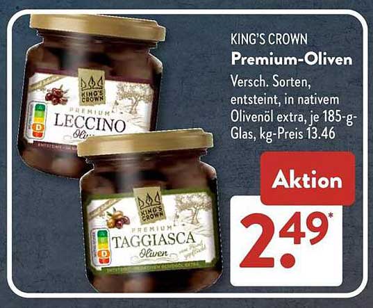 KING'S CROWN Premium-Oliven
