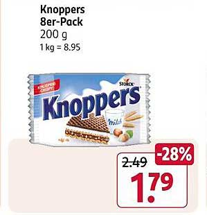 Knoppers 8er-Pack 200 g