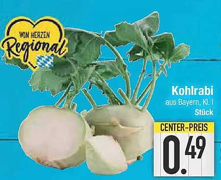 Kohlrabi aus Bayern, K.J. I, Stück