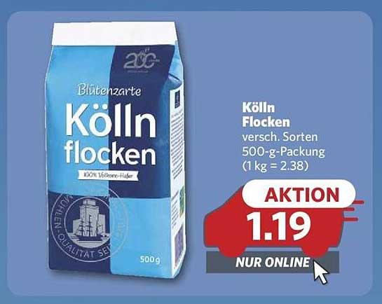 Kölln Flocken 500-g-Packung – Blütenzarte Geschmackserlebnisse