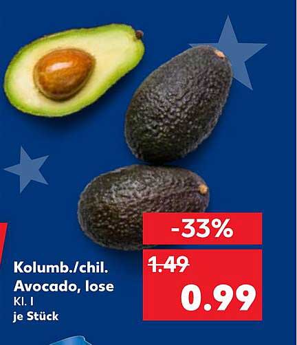 Kolumbianische Avocado, lose, Klasse I