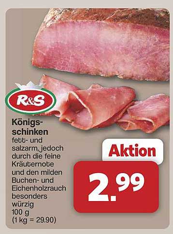 Königsschinken - würzig und zart