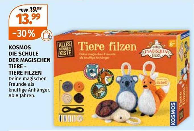 KOSMOS DIE SCHULE DER MAGISCHEN TIERE - TIERE FILZEN