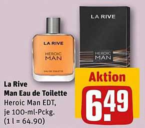 La Rive Man Eau de Toilette Heroic Man EDT, je 100-ml-Pckg.