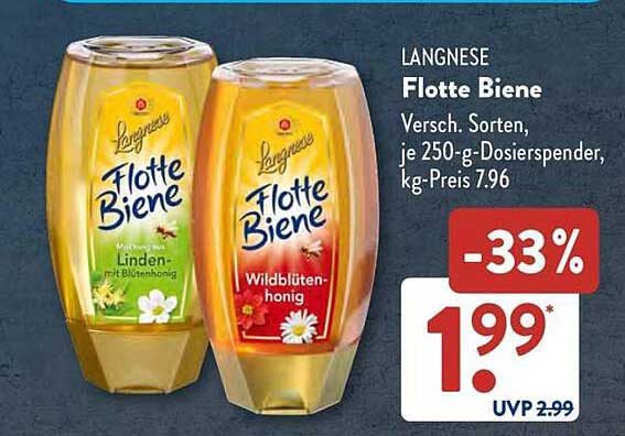 LANGNESE Flotte Biene - Honig-Genuss zum Vorteilspreis