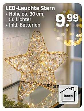 LED-Leuchte Stern