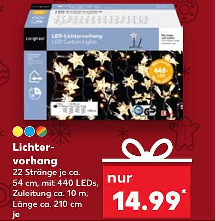 LED-Lichtervorhang 440 LEDs