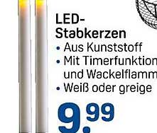 LED-Stabkerzen