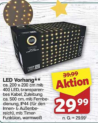 LED Vorhang mit Fernbedienung – Gemütlichkeit für dein Zuhause