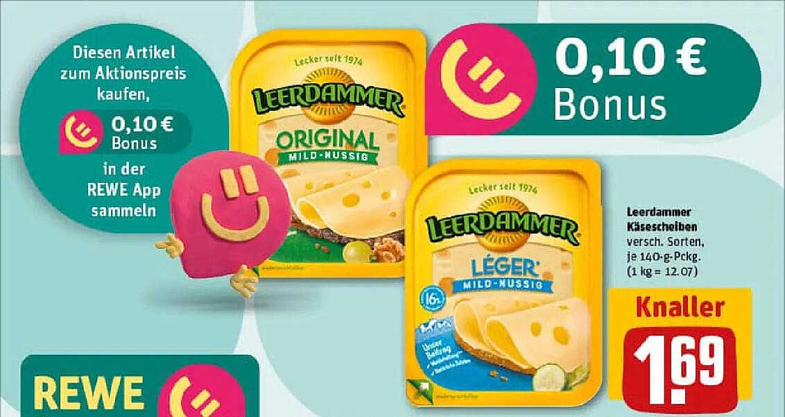 Leerdammer Käse von REWE