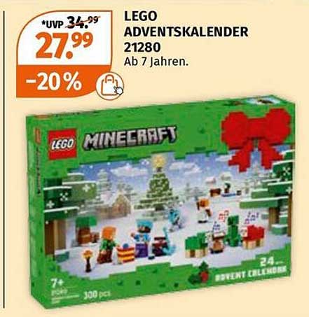 LEGO Adventskalender 21280 - Minecraft