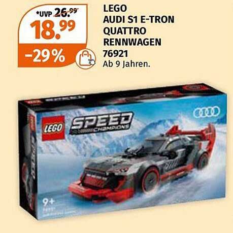 LEGO AUDI S1 E-TRON QUATTRO RENNWAGEN 76921