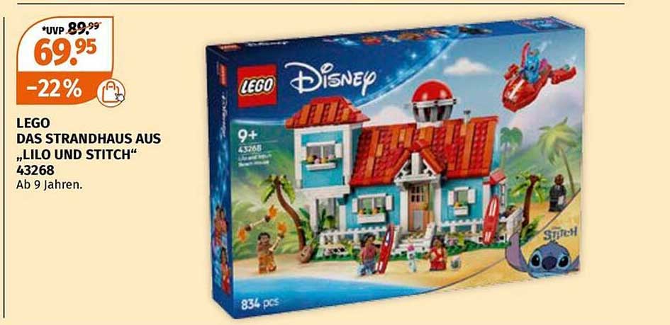 LEGO Das Strandhaus aus "Lilo und Stitch" 43268