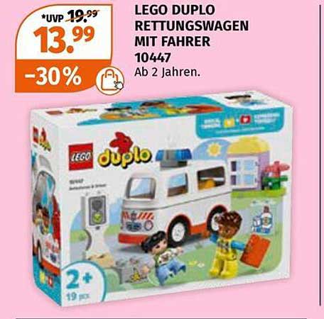 LEGO DUPLO Rettungswagen mit Fahrer 10447