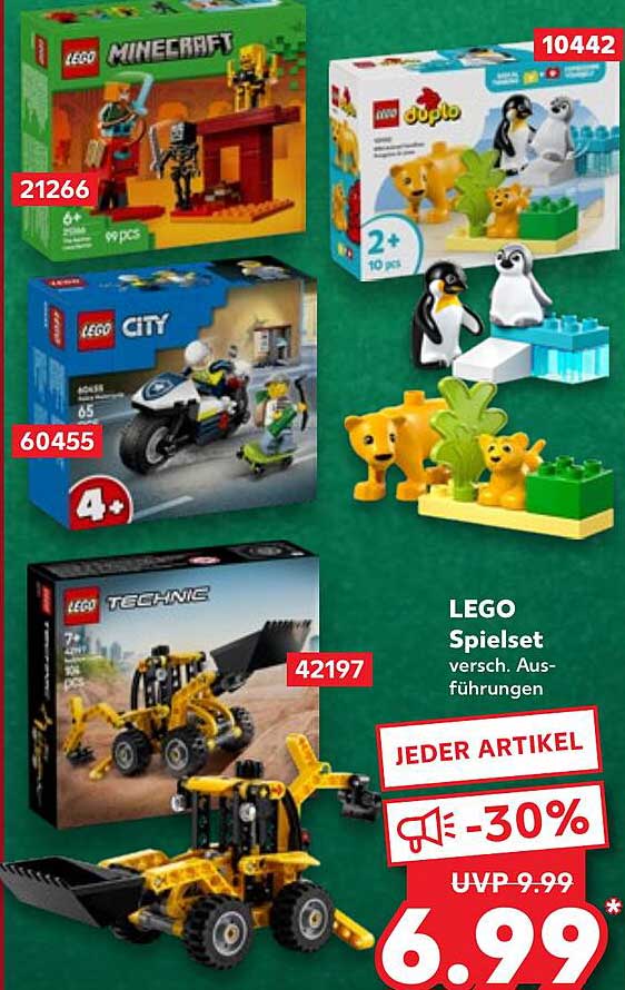 LEGO Spielset verschiedene Ausführungen