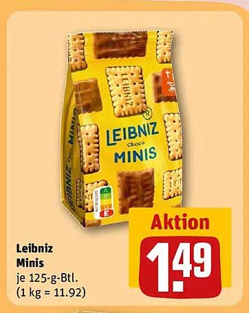 Leibniz Minis - 125 g Packung