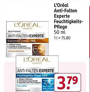 L'Oréal Anti-Falten Experte Feuchtigkeits-Pflege 50 ml