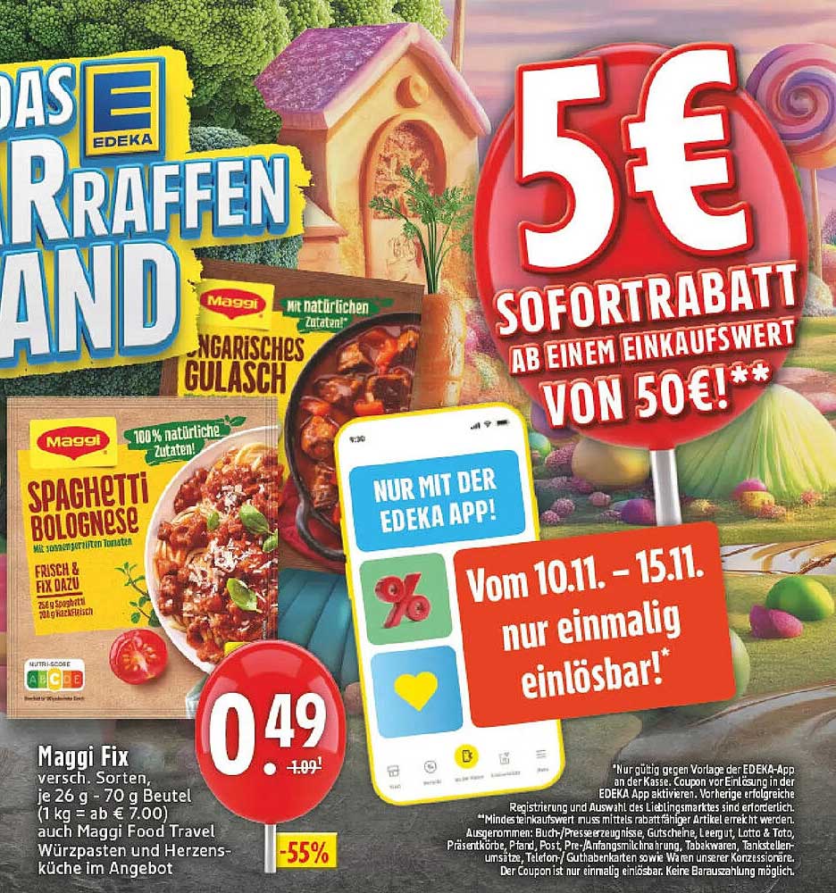 Maggi Fix: Spaghetti Bolognese und Ungarisches Gulasch