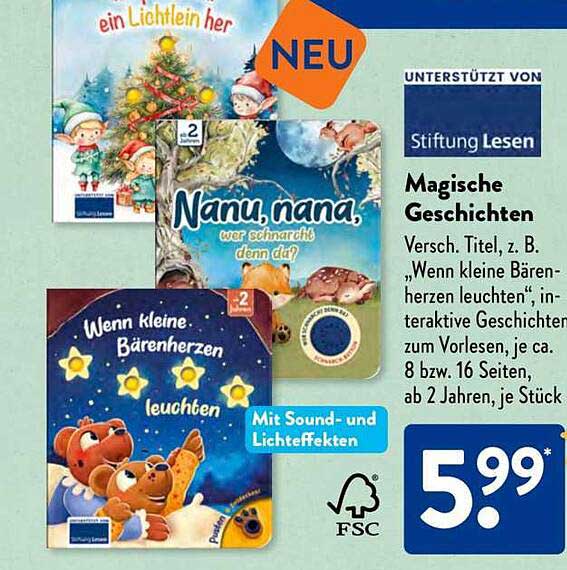 Magische Geschichten - Interaktive Vorlesebücher