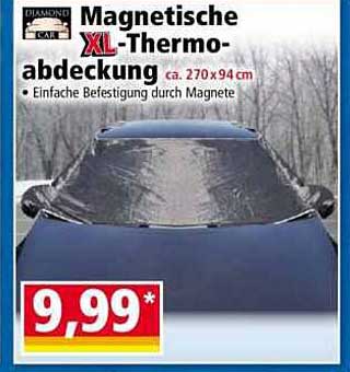 Magnetische XL-Thermoabdeckung