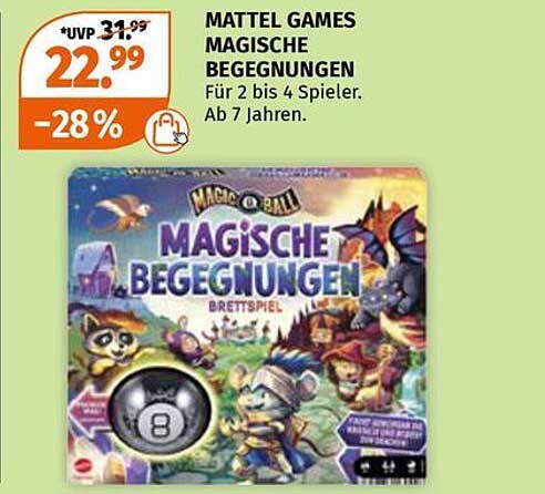 MATTEL GAMES MAGISCHE BEGEGNUNGEN