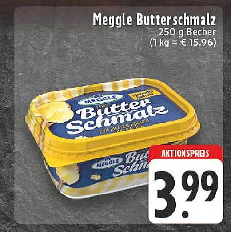 Meggle Butterschmalz 250 g Becher