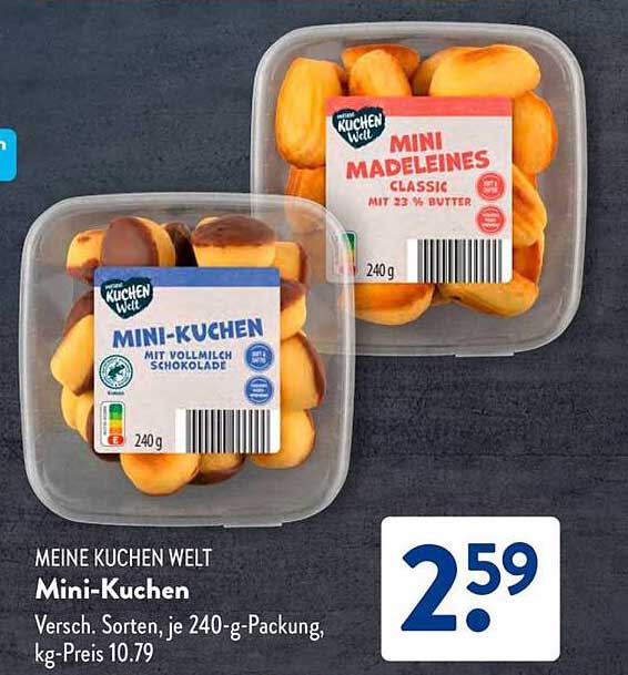 MEINE KUCHEN WELT Mini-Kuchen