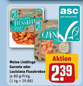 Meine Lieblinge Garnele oder Louisiana Flusskrebse 80-g-Pckg