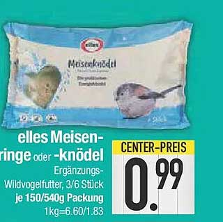 Meisenknödel von E-Center – Ergänzungs-Wildvogelfutter