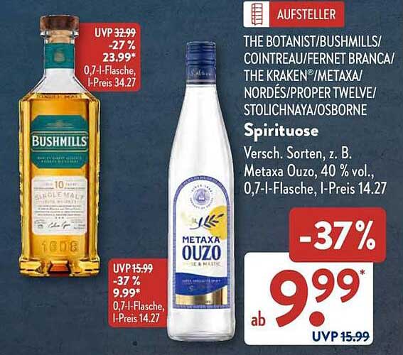Metaxa Ouzo 0,7l - Spirituose zum Sparpreis