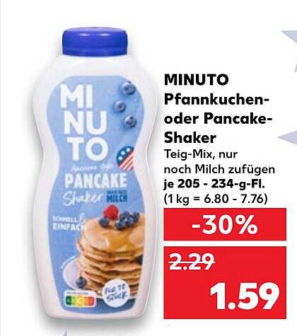 MINUTO Pfannkuchen- oder Pancake-Shaker