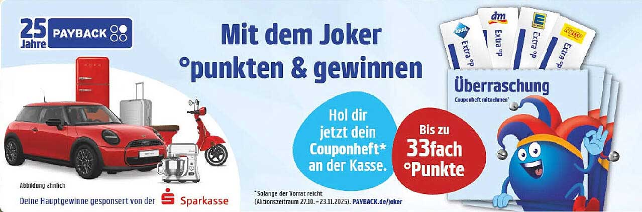 Mit dem Joker Punkten & Gewinnen bei Edeka