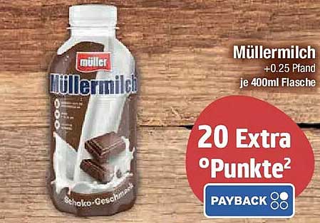Müllermilch Schoko - 400ml