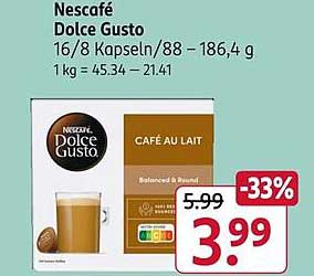 Nescafé Dolce Gusto Café au Lait - 16 Kapseln