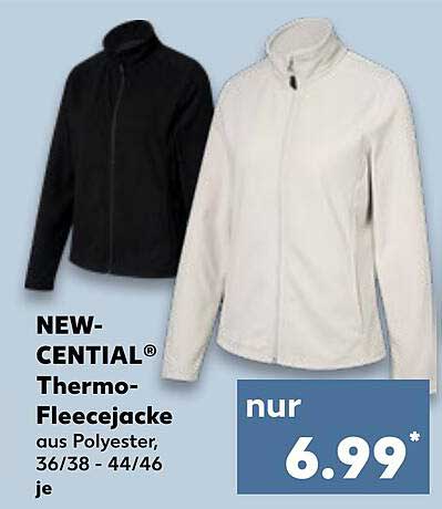 NEW-CENTRAL® Thermo-Fleecejacke aus Polyester