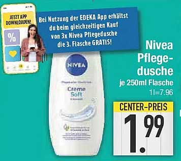 Nivea Pflegedusche je 250ml Flasche