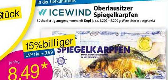 Oberlausitzer Spiegelfischer - Küchenfertig!